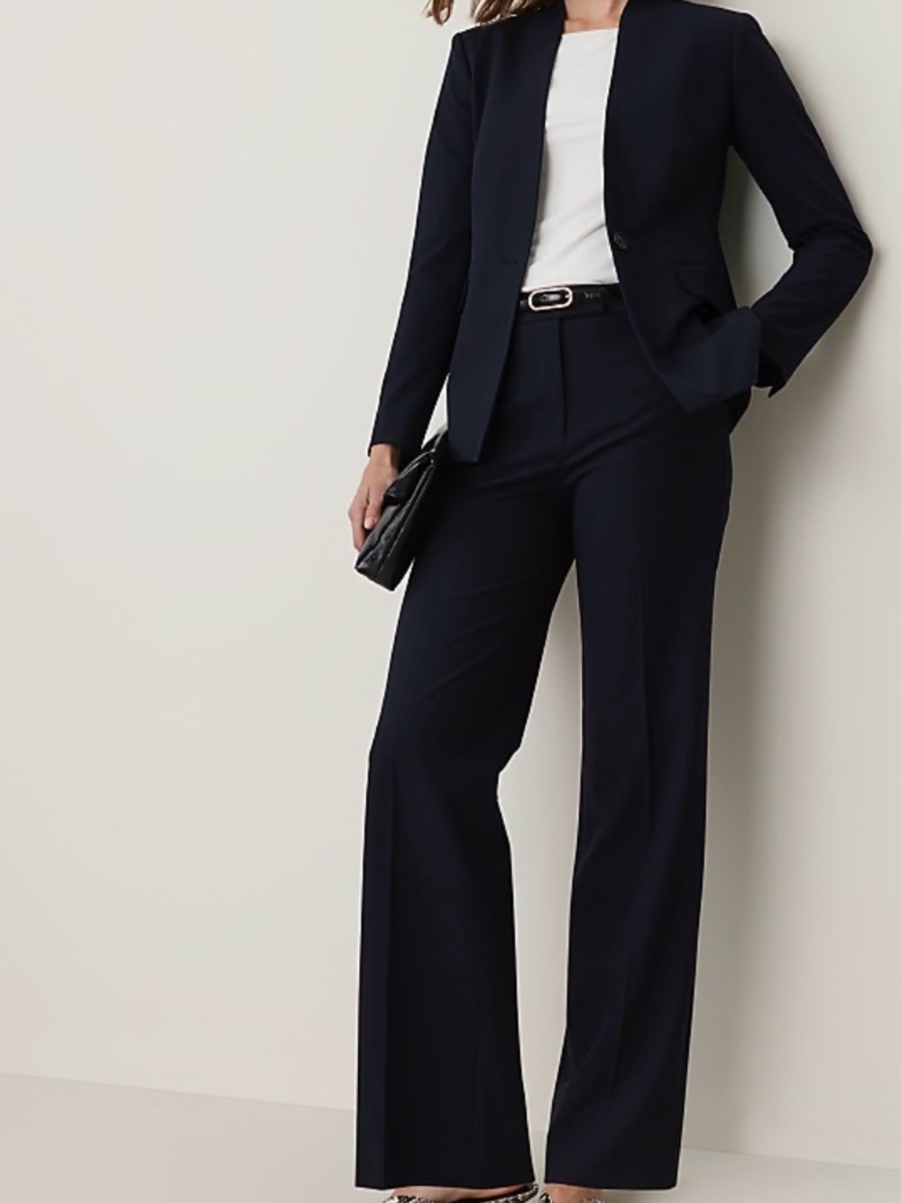 Ann Taylor Taupe Single-Button Suit Jacket and pants size 14 Taupe/gray - Picture 10 of 10